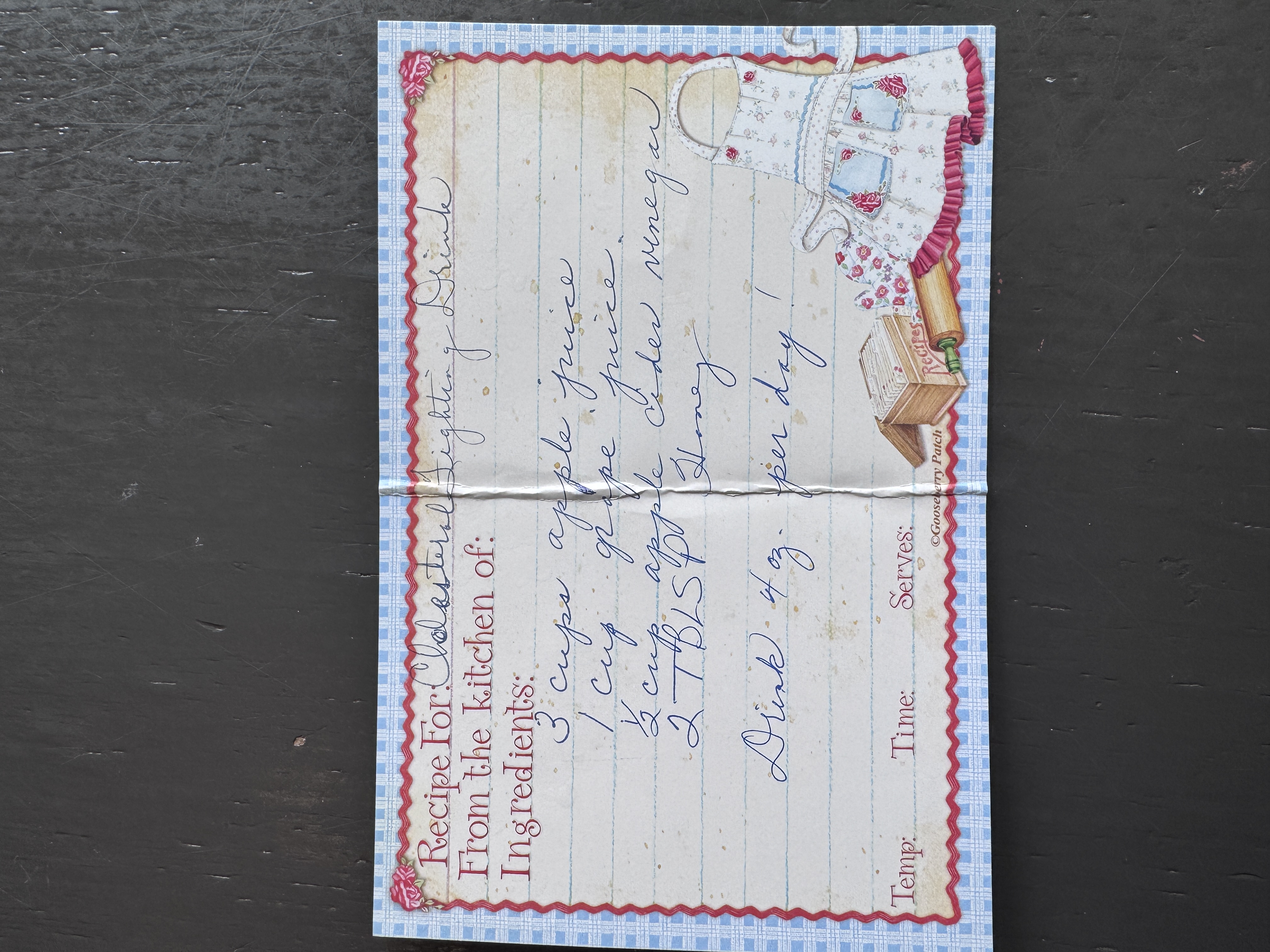 Recipe card preview for Orange Julius