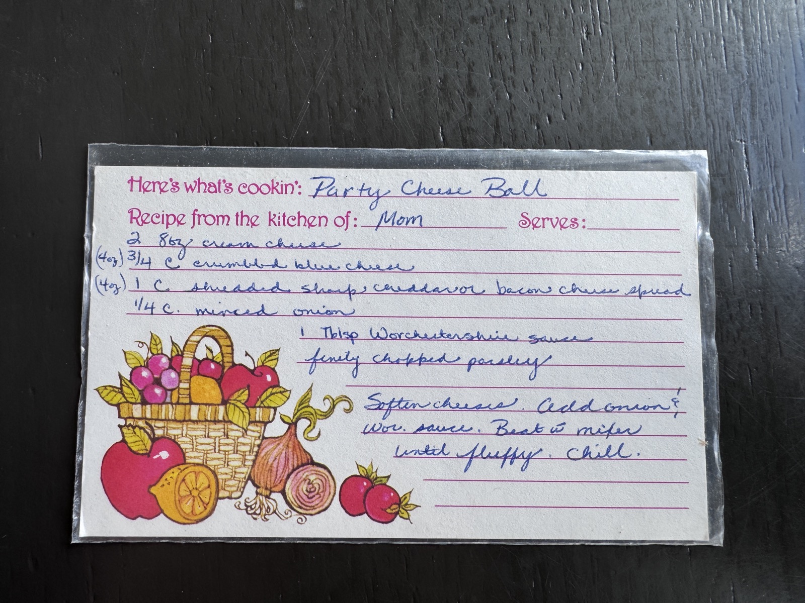 Recipe card preview for Party Cheese Ball